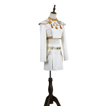 Kpop Demon Hunters Zoey Kids Cosplay Costume Outfit Halloween Carnival Suit
